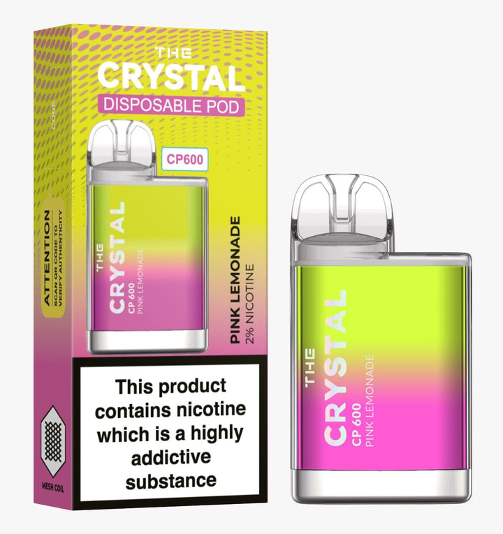 The Crystal CP600 Disposable Vape Puff Bar Box of 10 #Simbavapes#