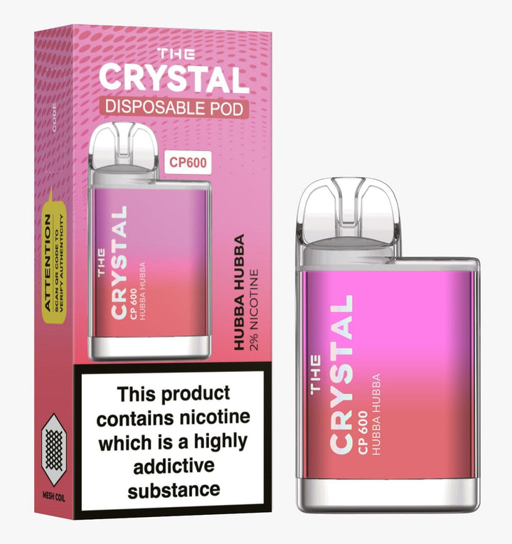 The Crystal CP600 Disposable Vape Puff Bar Box of 10 #Simbavapes#