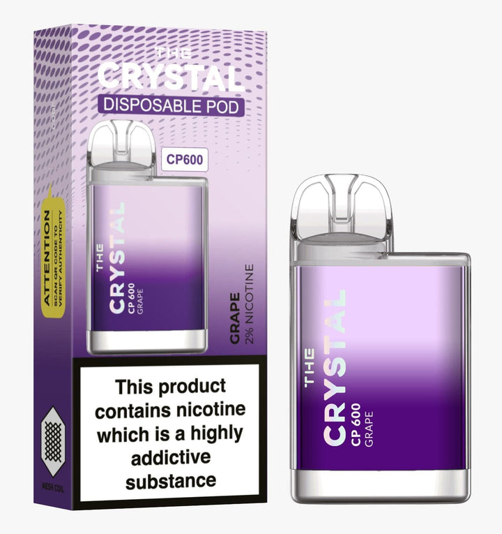 The Crystal CP600 Disposable Vape Puff Bar Mini Pod #Simbavapes#