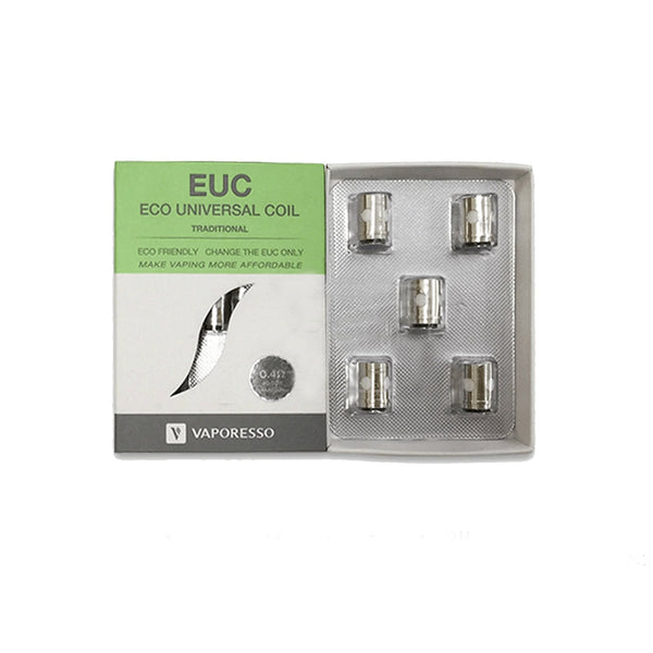 VAPORESSO Traditional EUC 0.4 Ohm Coils - Pack of 5 #Simbavapes#