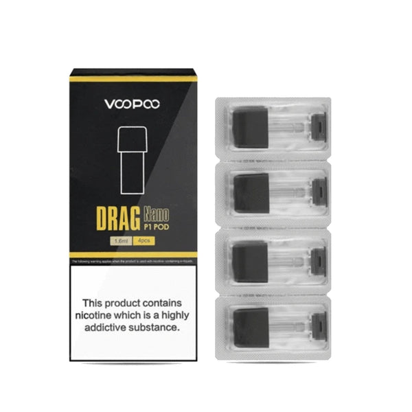 Voopoo Drag Nano Replacement Pod | 4 Pack #Simbavapes#
