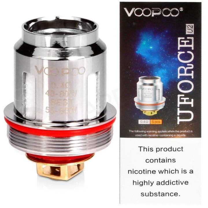 Voopoo - Uforce U2 Dual - 0.40 ohm - Coils #Simbavapes#