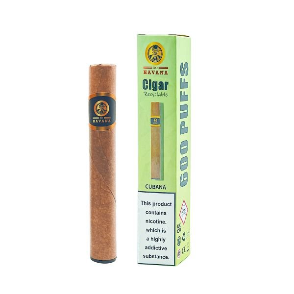 XO Havana Cigar 600 Disposable Vape Puff Pod Box of 10 #Simbavapes#