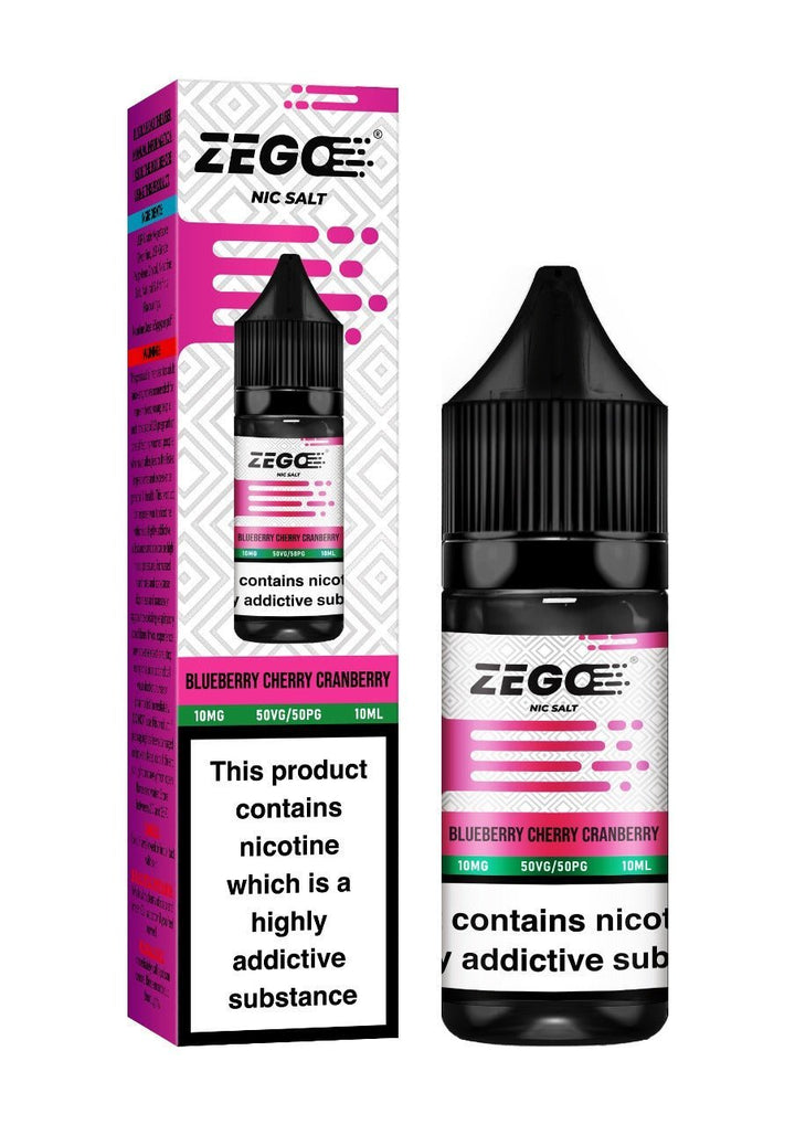 Zego Nic Salt 10ml E-Liquid - Box of 10 #Simbavapes#