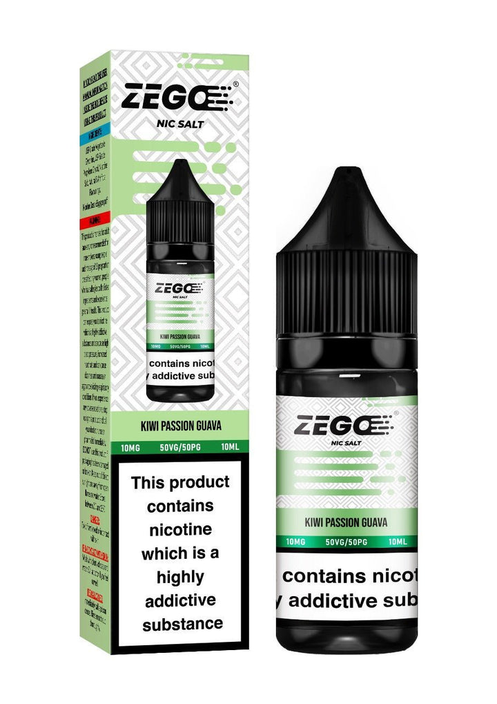 Zego Nic Salt 10ml E-Liquid - Box of 10 #Simbavapes#